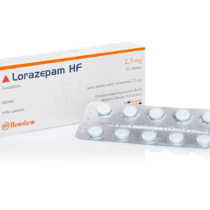 Lorazepam 2.5 mg Tablets